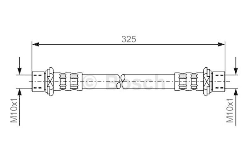 BOSCH Bremsschlauch