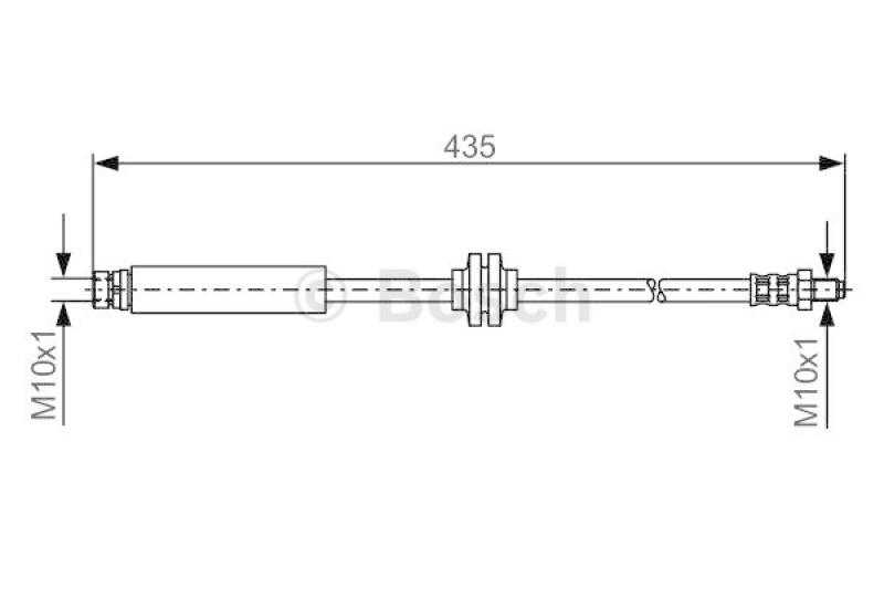 BOSCH Bremsschlauch