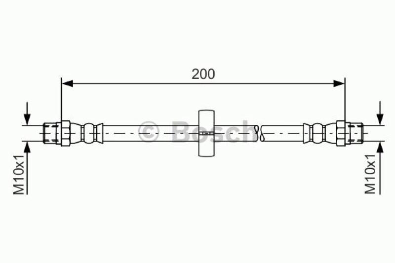 BOSCH Bremsschlauch