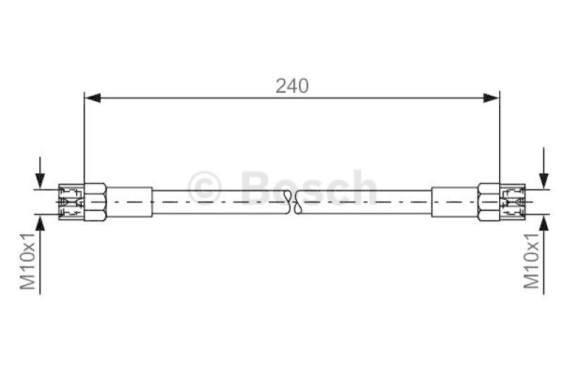 BOSCH Bremsschlauch 1 987 476 224