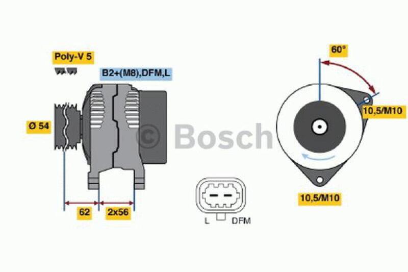 BOSCH Alternator