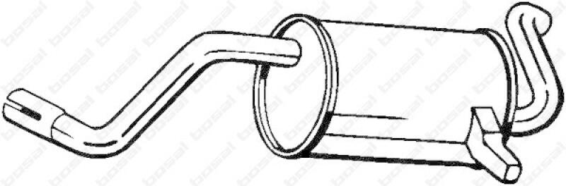 BOSAL Endschalldämpfer