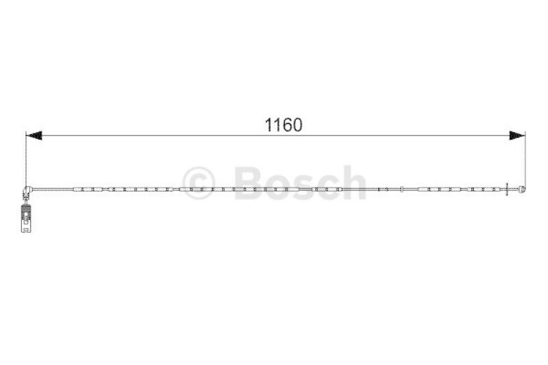 BOSCH Warnkontakt, Bremsbelagverschleiß