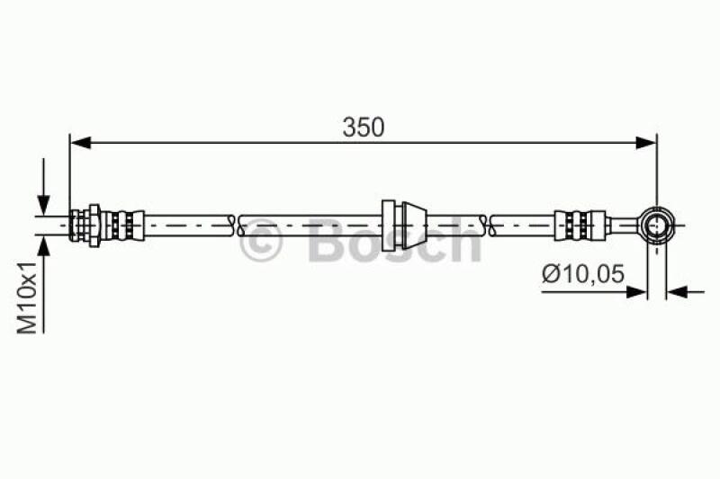 BOSCH Bremsschlauch