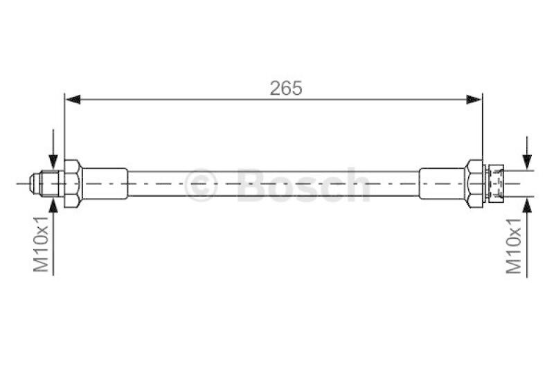 BOSCH Bremsschlauch