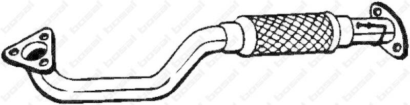 BOSAL Exhaust Pipe