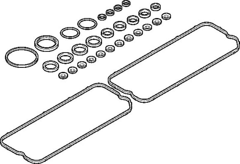 ELRING Gasket Set, cylinder head cover