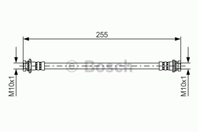 BOSCH Bremsschlauch 1 987 481 402