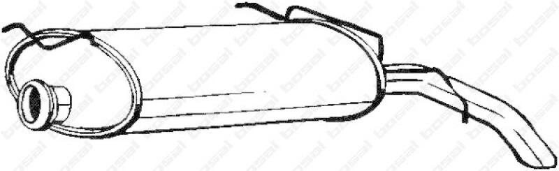 BOSAL Endschalld&auml;mpfer 135-557