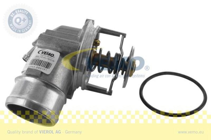 VEMO Thermostat, coolant Q+, original equipment manufacturer quality MADE IN GERMANY