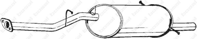 BOSAL Endschalldämpfer