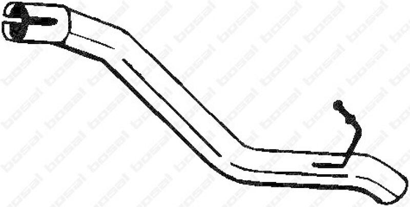 BOSAL Exhaust Pipe