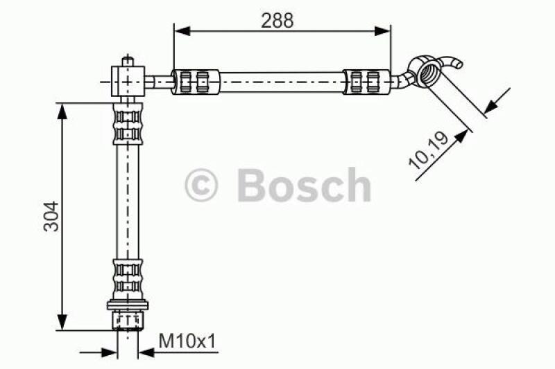 BOSCH Bremsschlauch 1 987 476 358