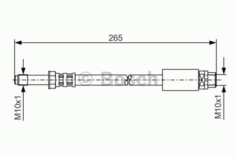 BOSCH Bremsschlauch