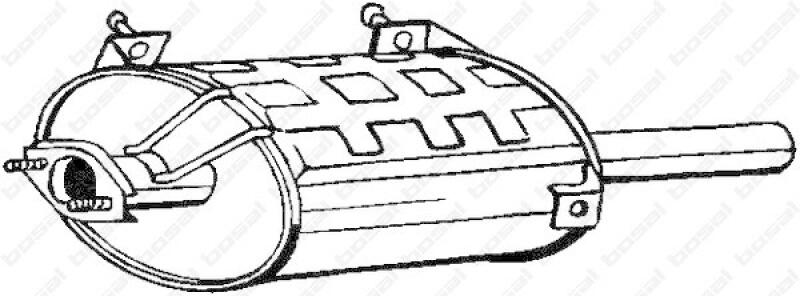 BOSAL Endschalld&auml;mpfer 219-093