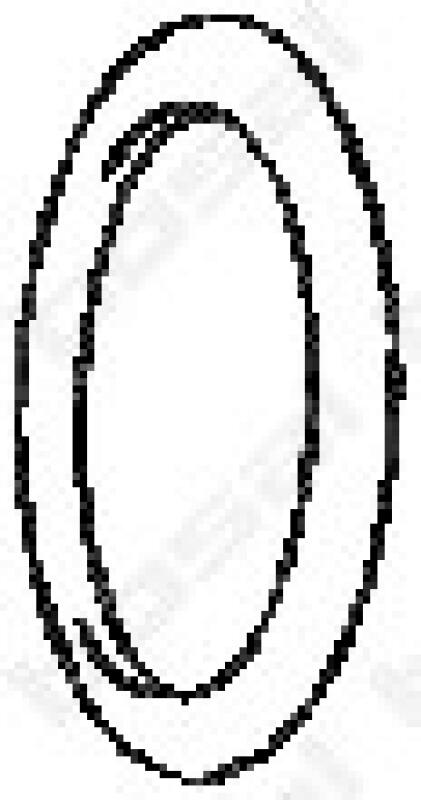 BOSAL Rubber Strip, exhaust system