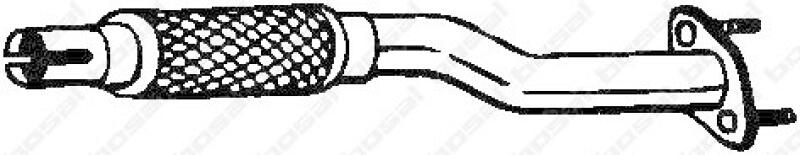 BOSAL Abgasrohr 751-775