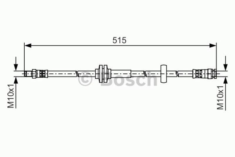 BOSCH Bremsschlauch 1 987 481 482
