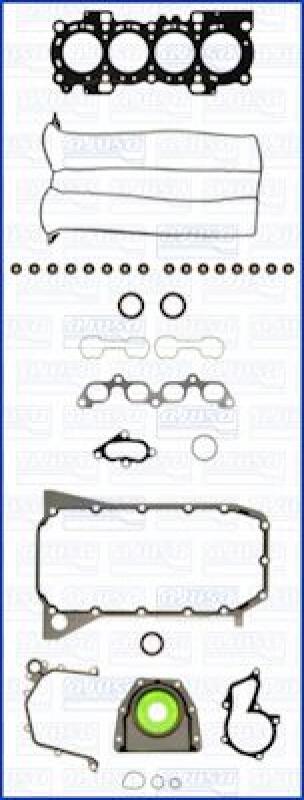AJUSA Full Gasket Set, engine MULTILAYER STEEL