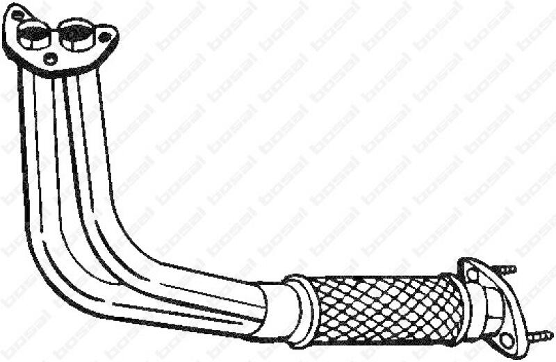 BOSAL Exhaust Pipe