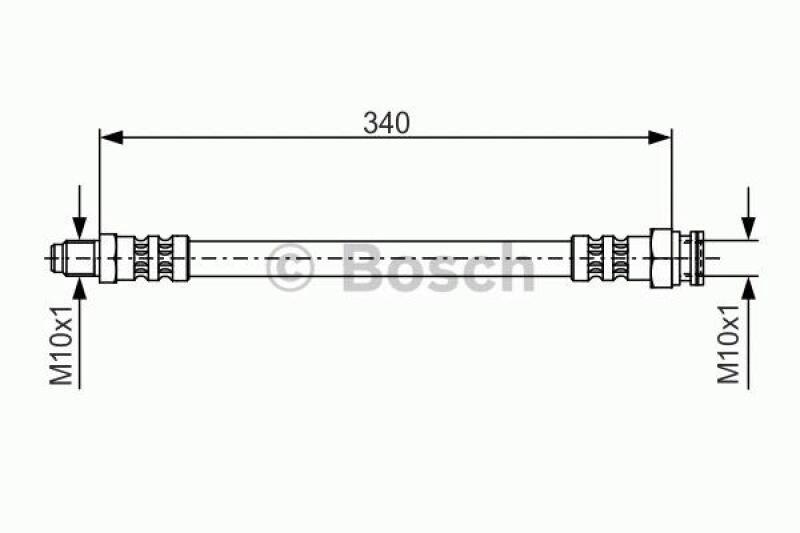 BOSCH Bremsschlauch