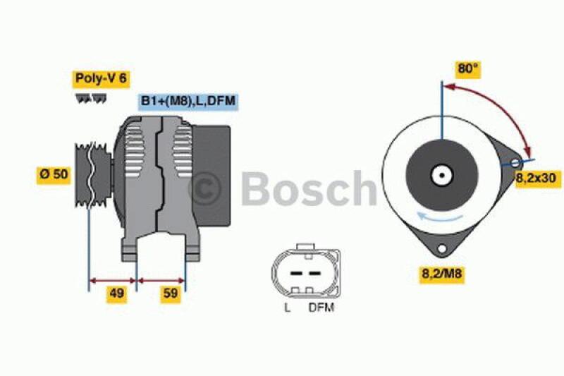 BOSCH Alternator