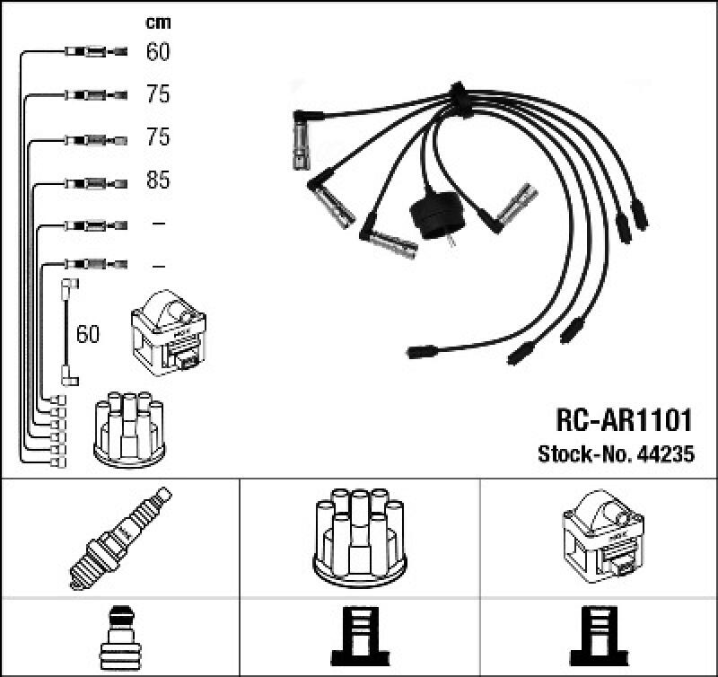 NGK Ignition Cable Kit