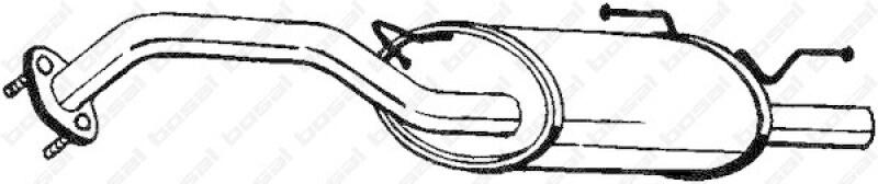 BOSAL Endschalld&auml;mpfer 145-405