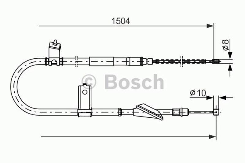 BOSCH Seilzug, Feststellbremse