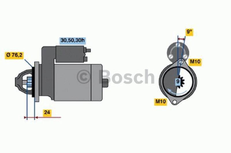 BOSCH Starter 0 986 016 920