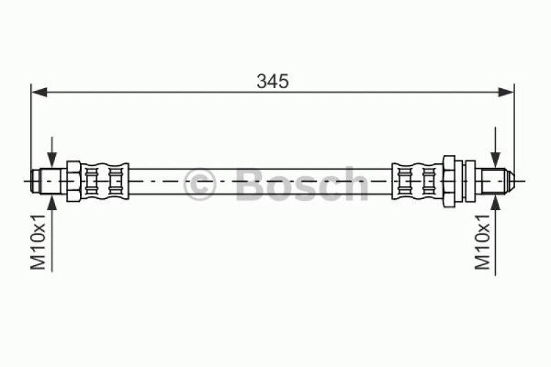 BOSCH Bremsschlauch