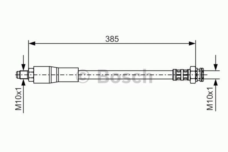 BOSCH Bremsschlauch 1 987 476 461