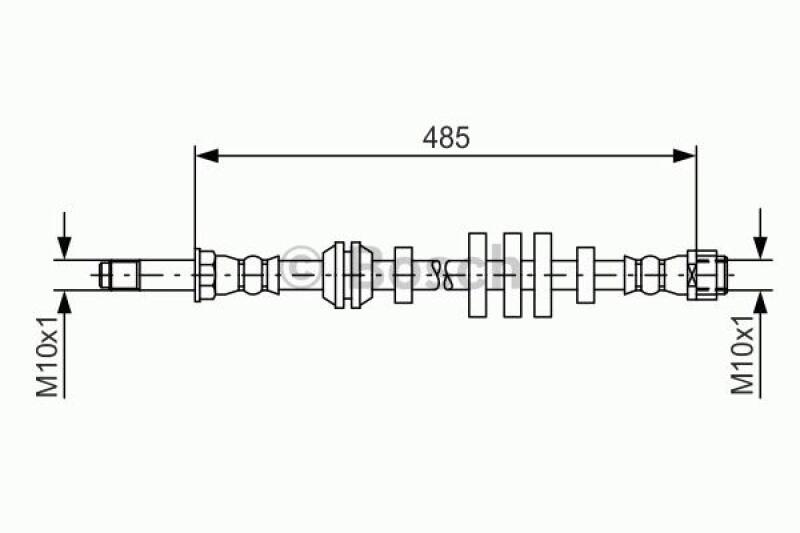BOSCH Bremsschlauch