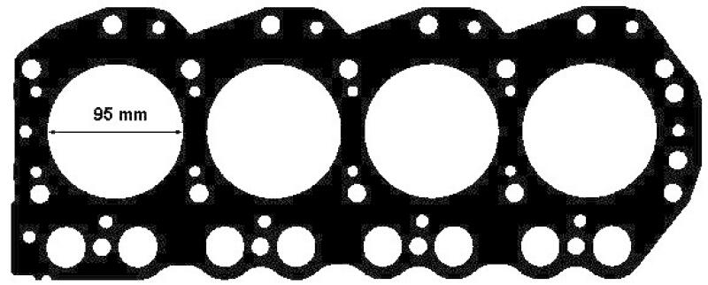 ELRING Gasket, cylinder head