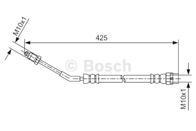BOSCH Bremsschlauch 1 987 481 579