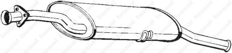 BOSAL Endschalld&auml;mpfer 148-239