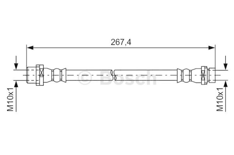 BOSCH Bremsschlauch