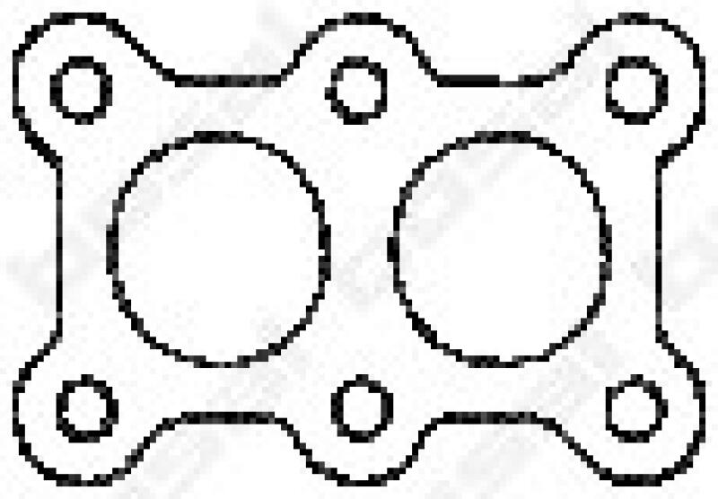 BOSAL Gasket, exhaust pipe