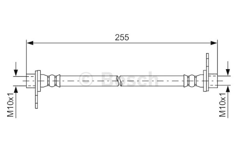 BOSCH Bremsschlauch 1 987 481 585