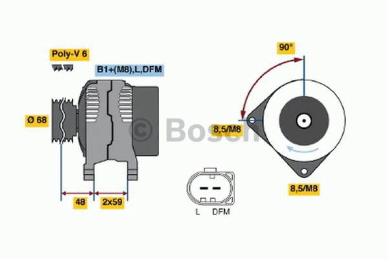 BOSCH Alternator