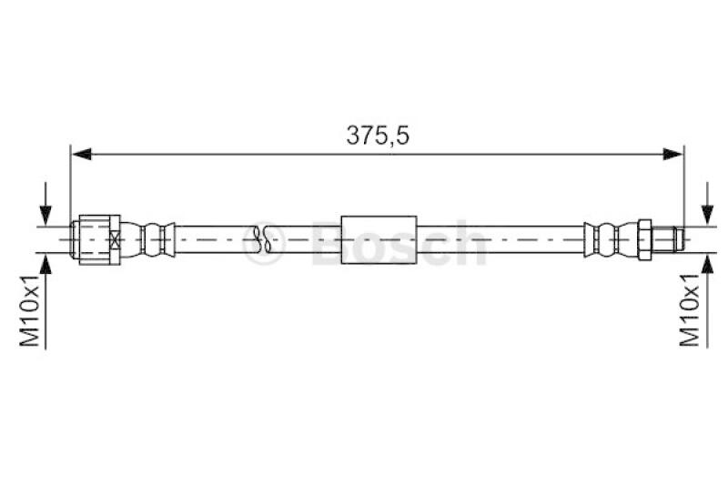 BOSCH Bremsschlauch 1 987 481 608