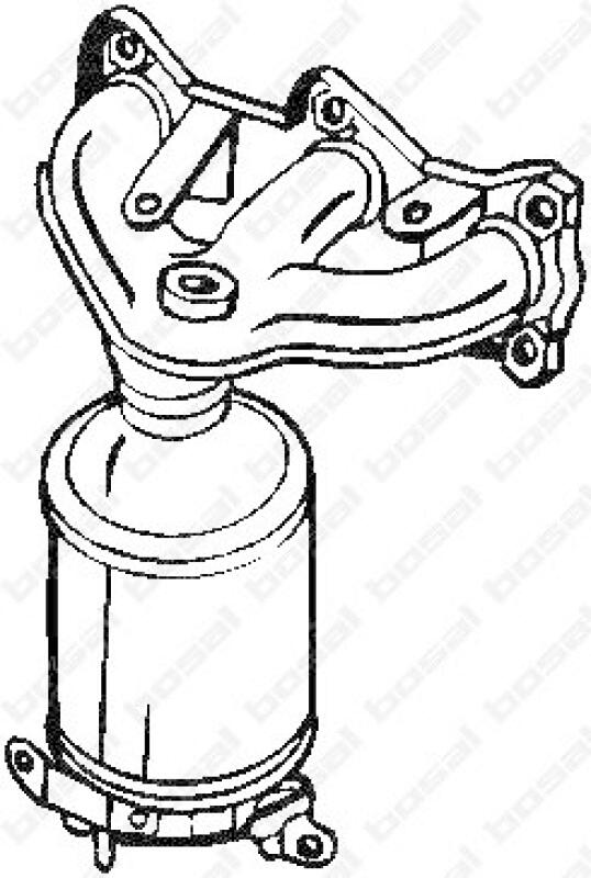 BOSAL Katalysator 090-055