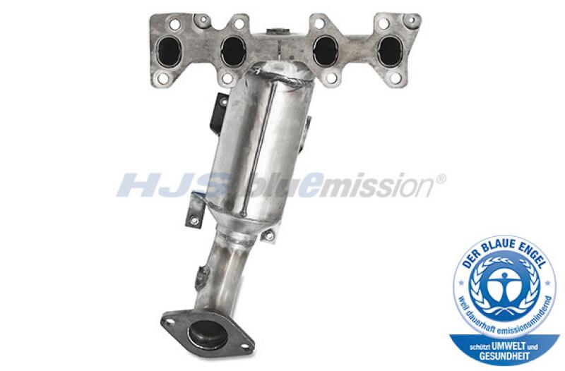 HJS Catalytic Converter with the ecolabel "Blue Angel"