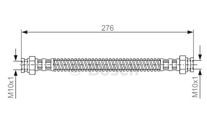 BOSCH Bremsschlauch