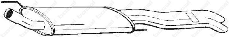 BOSAL Endschalld&auml;mpfer 233-313