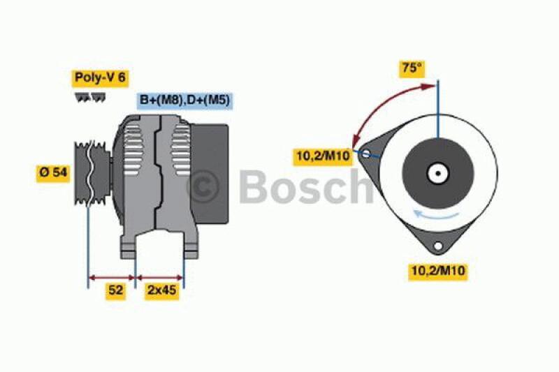 BOSCH Alternator