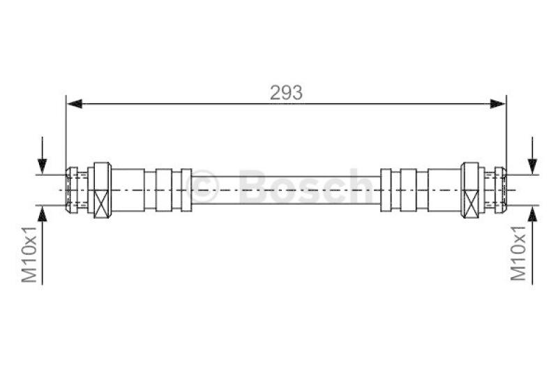 BOSCH Bremsschlauch