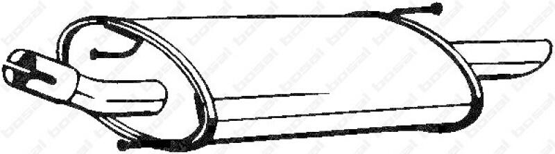 BOSAL End Silencer