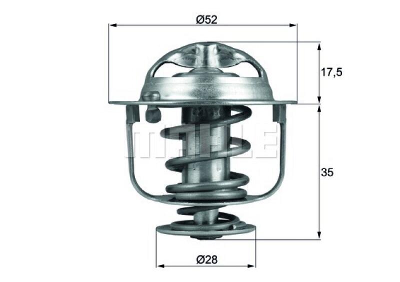 BEHR Thermostat für Kühlmittel / Kühlerthermostat