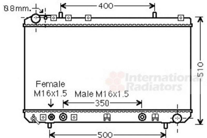 Radiator, engine cooling